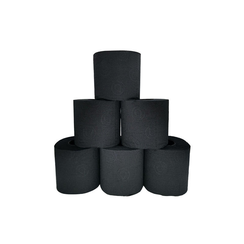 luxury black toilet paper black