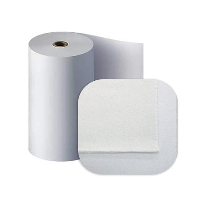 Tissue paper base for towels (deinking)- whiteness 80-90% Gsm 18-36, suitable for home napkins production