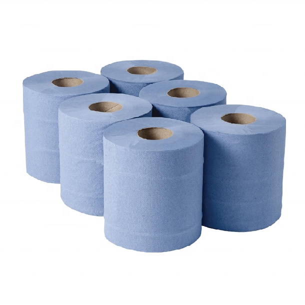 Dinner Kitchen Table Pocket Black Blue White Soft Toilet Tissue Paper Roll Napkin Towel Folding Manufacturer 2.8 KG