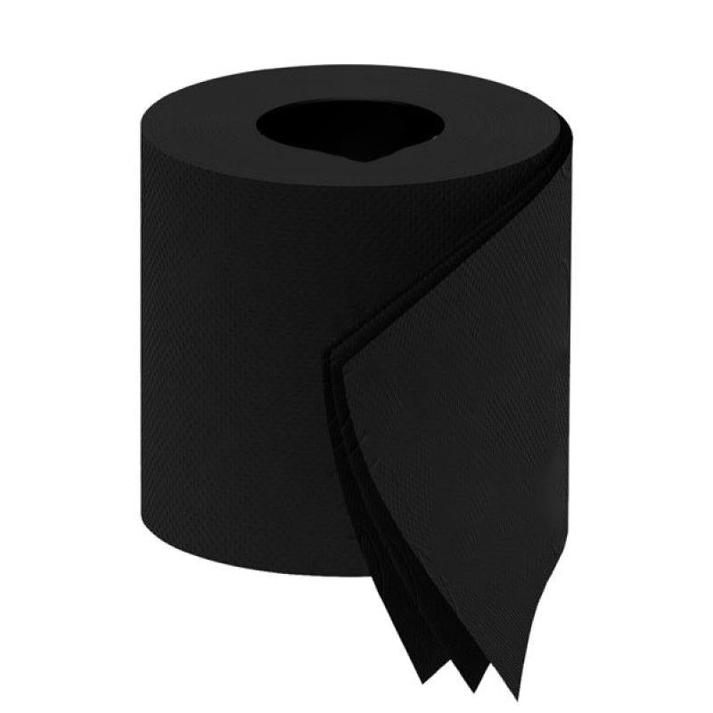 luxury black toilet paper black