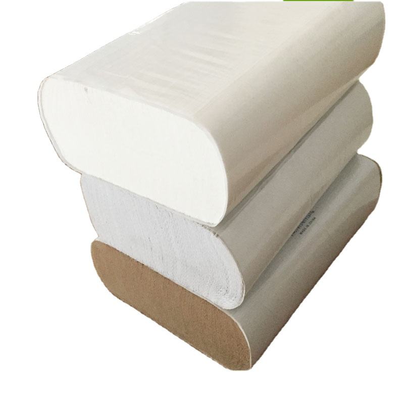 N Z fold multi fold hand paper towel tissue paper 23*23cm N Z fold customized commercial