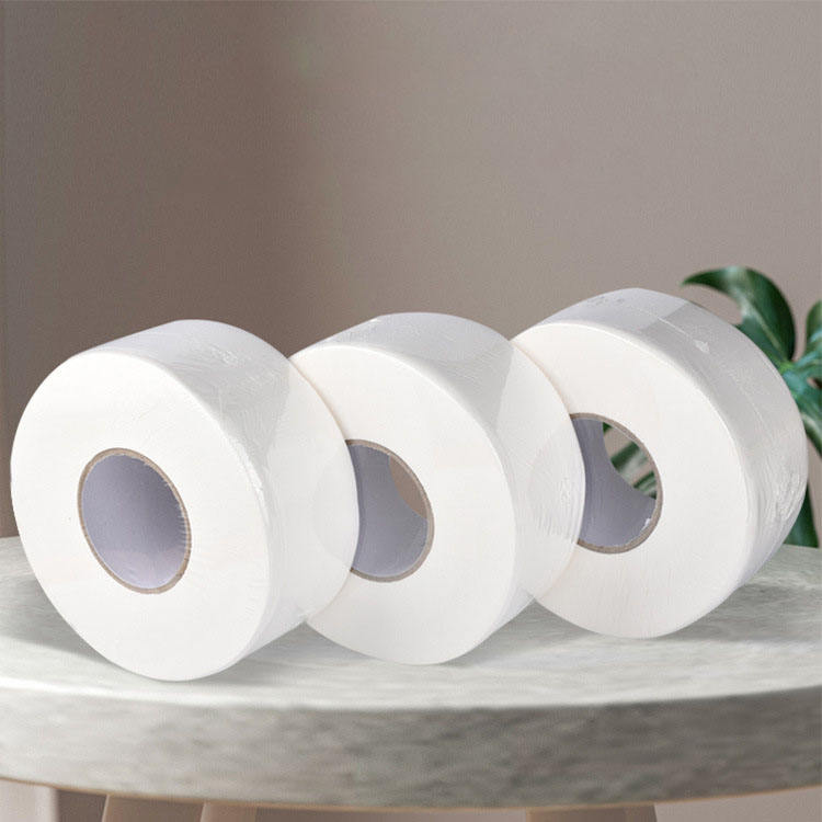 Commercial Large Tissue Paper Towel Big Roll Tissue Paper Virgin White Jumbo Roll Tissue Paper Roll